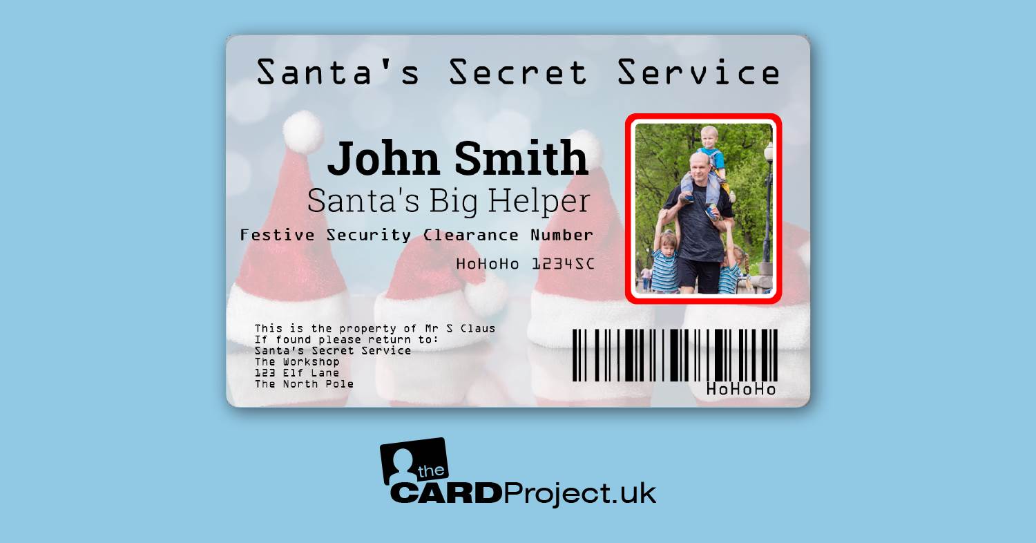 Santa's Secret Service ID Card